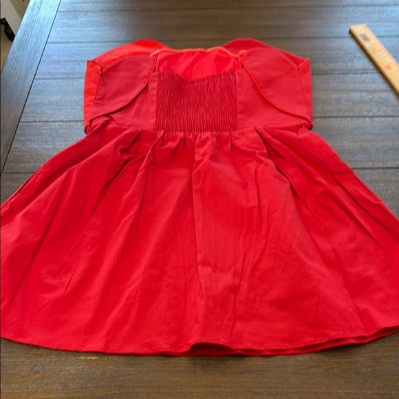 Farm Rio x Anthropologie Strapless Heart Mini Dress Large - Picture 12 of 12